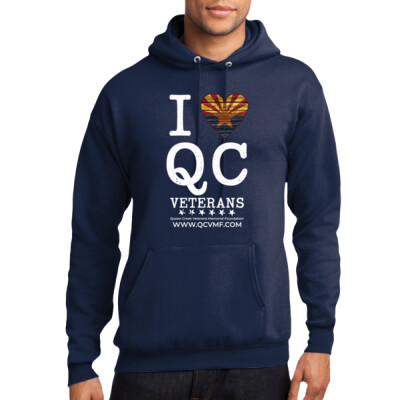 Hoodie - I Love QC Veterans Thumbnail