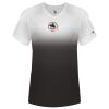 Women's V-Neck Ombre T-Shirt Thumbnail